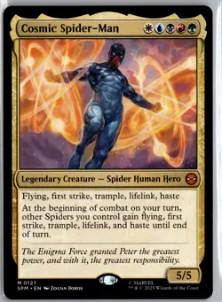 Marvel's Spider-Man #127 Cosmic Spider-Man - Image 1