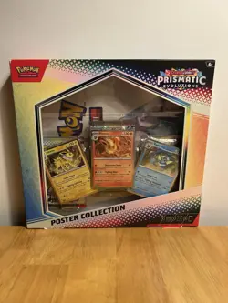 Pokemon TCG Prismatic Evolutions Poster Collection Sealed - Image 1