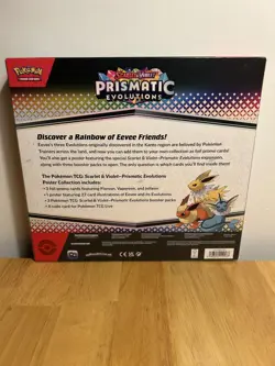 Pokemon TCG Prismatic Evolutions Poster Collection Sealed - Image 4