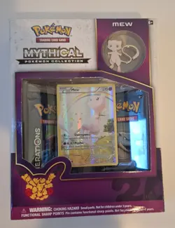 Mythical Mew Box Pokemon Collection Generations Pokemon Card XY110 SEALED - Image 1