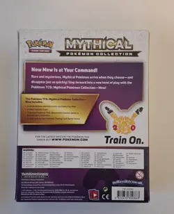 Mythical Mew Box Pokemon Collection Generations Pokemon Card XY110 SEALED - Image 3