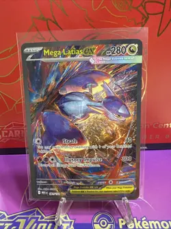 2025 Pokemon Mega Evolutions Mega Latias EX Special Illustration Rare #181 - Image 1
