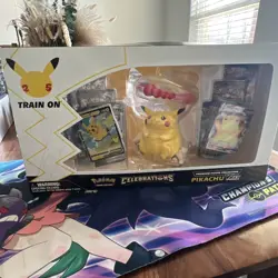 Pokemon TCG Celebrations Premium Figure Collection Pikachu VMAX Box 820650809408 - Image 1