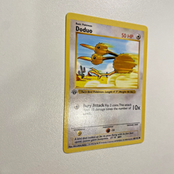 Doduo 48/102 - 1st Edition Shadowless Base Set Pokemon Card NM - Near Mint - Image 3