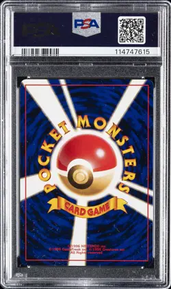 1997 POKEMON JPN ROCKET #135 DARK JOLTEON PSA 10 - Image 2