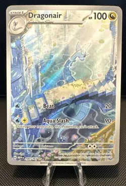 Pokemon Dragonair Illustration Rare 181/165 Scarlet & Violet 151 Full Art Holo - Image 1
