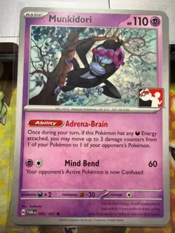 Munkidori 095/167 Play Stamp Prize Pack Series 7 Pokemon TCG - Image 1