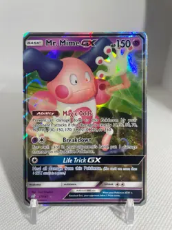 Mr. Mime GX 67/181 | Half Art Rare | Sun & Moon - Team Up | Pokemon TCG - Image 1