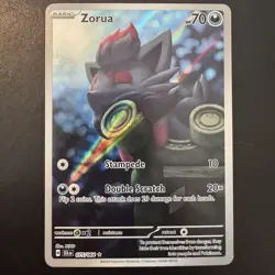 Pokemon TCG - Zorua 075/064 Shrouded Fable - Holo Illustration Rare - NM - Image 3
