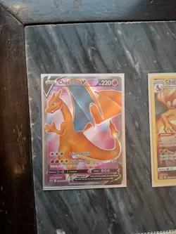 LOTTO 3 CARTE POKEMON CHARIZARD SWSH050 TG03 018 NM DESTINO ASTRI ORIGINE ITA - Image 2