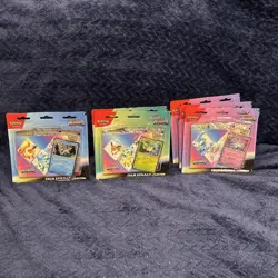 Pokemon Prismatic Evolutions Tech Sticker Collection New Sealed Lot Of 6 - Image 1
