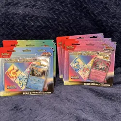 Pokemon Prismatic Evolutions Tech Sticker Collection New Sealed Lot Of 6 - Image 2