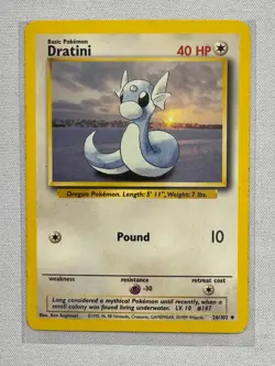 Dratini 26/102 Uncommon Base Set Pokemon Near Mint - Image 1