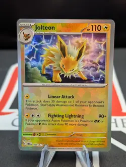 JOLTEON 029/131 POKE BALL REVERSE HOLO PRISMATIC EVOLUTIONS POKEMON TCG NM - Image 1