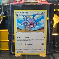 Exploud Vivid Voltage Pokemon TCG 137/185 Sword & Shield SWSH04 Rare - Image 1