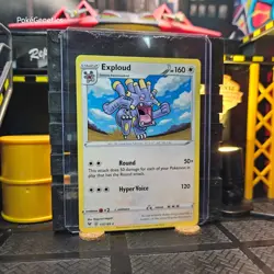 Exploud Vivid Voltage Pokemon TCG 137/185 Sword & Shield SWSH04 Rare - Image 3