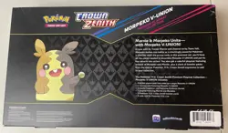 POKEMON CROWN ZENITH MORPEKO V-UNION BOX-LITTLE WEAR ON BOX- SEALED - Image 2
