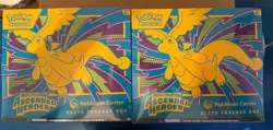 X2 Pokemon TCG: Ascended Heroes Pokemon Center PKC ETB Elite Trainer Box - Image 1