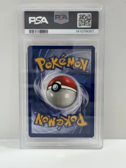 1999 POKEMON FOSSIL 1ST EDITION HITMONLEE HOLO 7 PSA 8 - Image 2