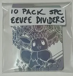 Set of 10 Pokemon TCG Dividers from Prismatic Evolutions (Eevee) 2025 - Image 4