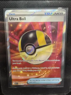 Pokemon TCG Ascended Heroes Ultra Ball Full Art Trainer 264/217 Pack Fresh! - Image 1