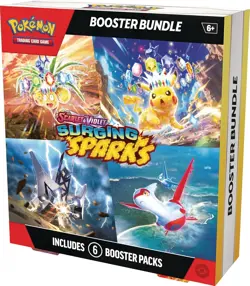 Pokemon TCG: Scarlet & Violet - Surging Sparks Booster Bundle - Factory Sealed - Image 2