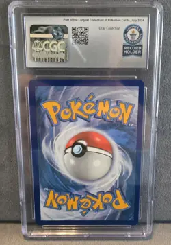 World record Pokemon Eldegoss Shining Fates Regular Uncommon 015/072 CGC 2021 - Image 2