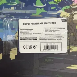 Pokemon Perfect Order Prerelease Staff Promos - Sealed - Image 2