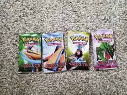 Pokemon TCG EX Deoxys Booster Pack Art Set EMPTY - Image 1