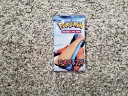 Pokemon TCG EX Deoxys Booster Pack EMPTY - Image 1