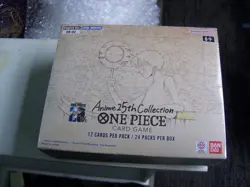One Piece EB02 Anime 25th Anniversary Collection ENGLISH Booster Box SEALED NEW - Image 1