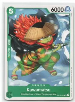 OP12-023 Kawamatsu Uncommon Legacy of the Masters One Piece CCG x4 Playset NM - Image 2