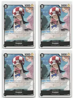 OP06-082 Inuppe Common Wings of the Captain One Piece CCG x4 Playset NM - Image 1