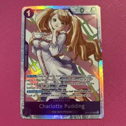 Charlotte Pudding SR - OP11-070 A Fist Of Divine Speed Reprint - One Piece TCG - Image 1