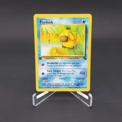 1st Edition Psyduck Fossil 53/62 Pokemon Card TCG WOTC 1999 Vintage - Image 1