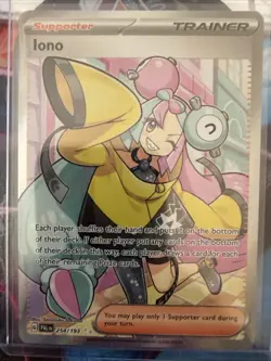 Pokemon TCG Iono Scarlet & Violet Paldea Evolved Card 254/193 - Image 1