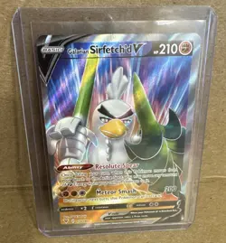 Galarian Sirfetch'd V 174/185 - Full Art Vivid Voltage Pokemon Card - Image 1