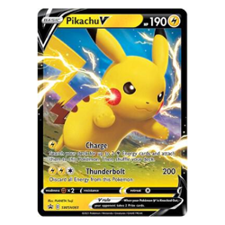 Pikachu V - SWSH061 - SWSH: Sword & Shield Promo Cards - Image 1