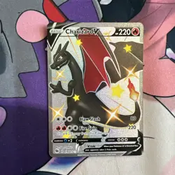 Pokemon Charizard V Secret Rare Full Art Holo Champions Path 79/73 Card - Image 1