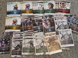 Final Fantasy Opus 7 TCG Bundle Bulk 49 Cards Collection Duplicates Play Set - Image 1