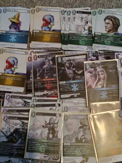 Final Fantasy Opus 7 TCG Bundle Bulk 49 Cards Collection Duplicates Play Set - Image 3