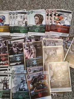 Final Fantasy Opus 7 TCG Bundle Bulk 49 Cards Collection Duplicates Play Set - Image 4
