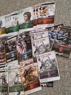 Final Fantasy Opus 7 TCG Bundle Bulk 49 Cards Collection Duplicates Play Set - Image 5