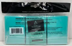 TitanShield 150 Card Protection Sleeves Turquoise Japanese Card Size 62x89mm NEW - Image 2