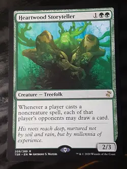 Heartwood Storyteller , Time Spiral Remastered , Near Mint, MTG, FREE SHIPPING - Image 1