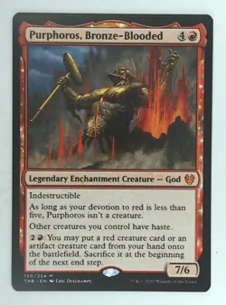 MTG Singles - Purphoros, Bronze-Blooded - Theros Beyond Death R197 - Image 1