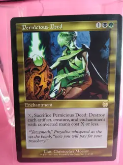 MTG Magic The Gathering Pernicious Deed 114/143 Apocalypse (APC) NM 1x - Image 2