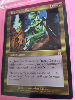 MTG Magic The Gathering Pernicious Deed 114/143 Apocalypse (APC) NM 1x - Image 4