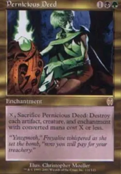 [1x] Pernicious Deed Played, English Apocalypse MTG Magic - Image 1