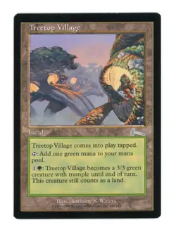 Treetop Village - MTG Magic the Gathering - Urza's Legacy LP - Image 1